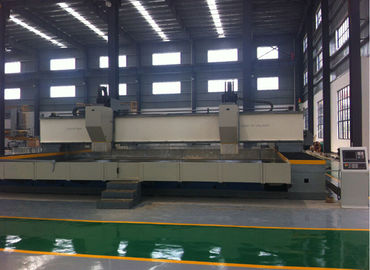 China High speed CNC tube sheet drilling machine THD80/2, max.size 8000x8000mm supplier