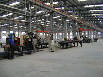 China high speed CNC angle punching,shearing and marking line JNC125 supplier