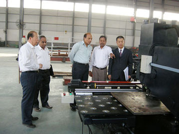 China CNC plate punching machine TBC127, max. plate size:8000x800mm supplier