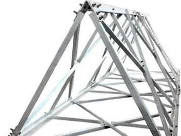 China 60° angle steel tower manufacturer, cold bent angular tower, 60° triangle steel tower supplier